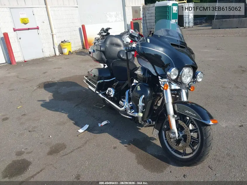 2014 Harley-Davidson Flhtcu Ultra Classic Electra Gld VIN: 1HD1FCM13EB615062 Lot: 45495433