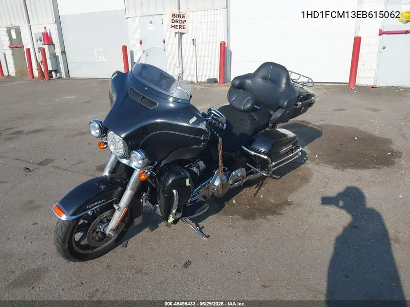 2014 Harley-Davidson Flhtcu Ultra Classic Electra Gld VIN: 1HD1FCM13EB615062 Lot: 45495433