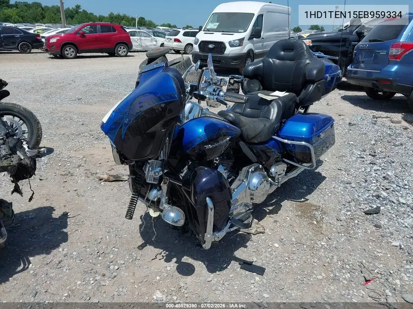 2014 Harley-Davidson Flhtkse Cvo Limited VIN: 1HD1TEN15EB959334 Lot: 45529390