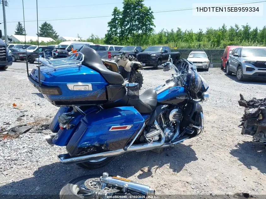 2014 Harley-Davidson Flhtkse Cvo Limited VIN: 1HD1TEN15EB959334 Lot: 45529390