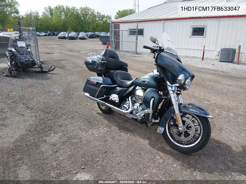 2015 Harley-Davidson Flhtcu Ultra Classic Electra Gld VIN: 1HD1FCM17FB633047 Lot: 45054531