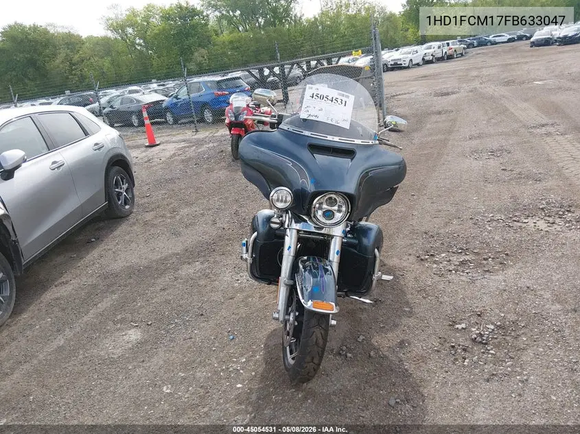 2015 Harley-Davidson Flhtcu Ultra Classic Electra Gld VIN: 1HD1FCM17FB633047 Lot: 45054531