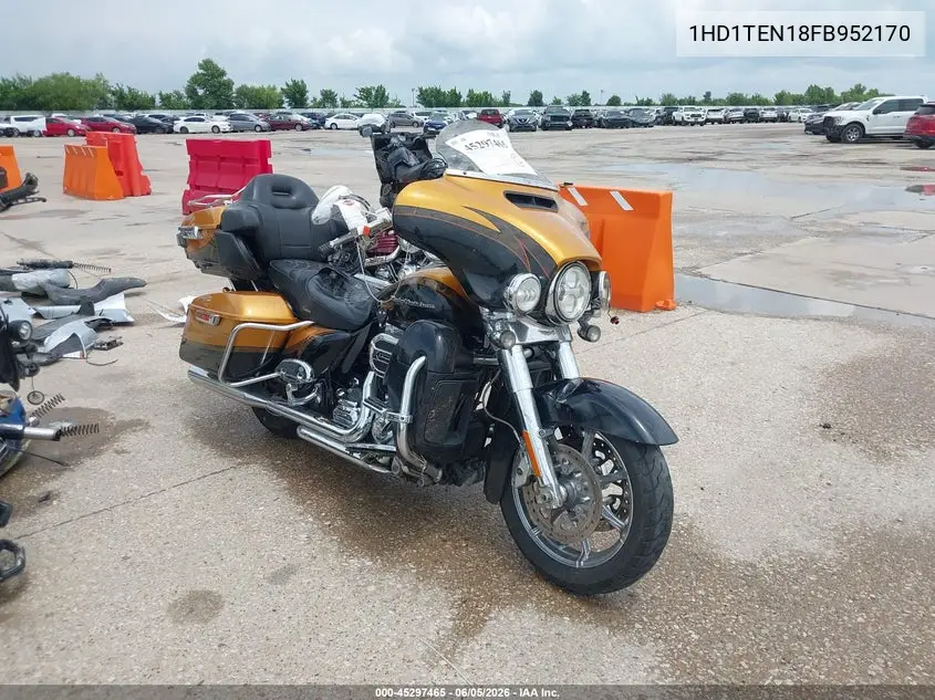 2015 Harley-Davidson Flhtkse Cvo Limited VIN: 1HD1TEN18FB952170 Lot: 45297465