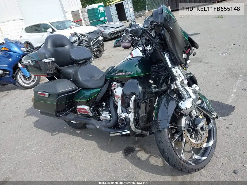 2015 Harley-Davidson Flhtk Ultra Limited VIN: 1HD1KEL11FB655148 Lot: 45368578