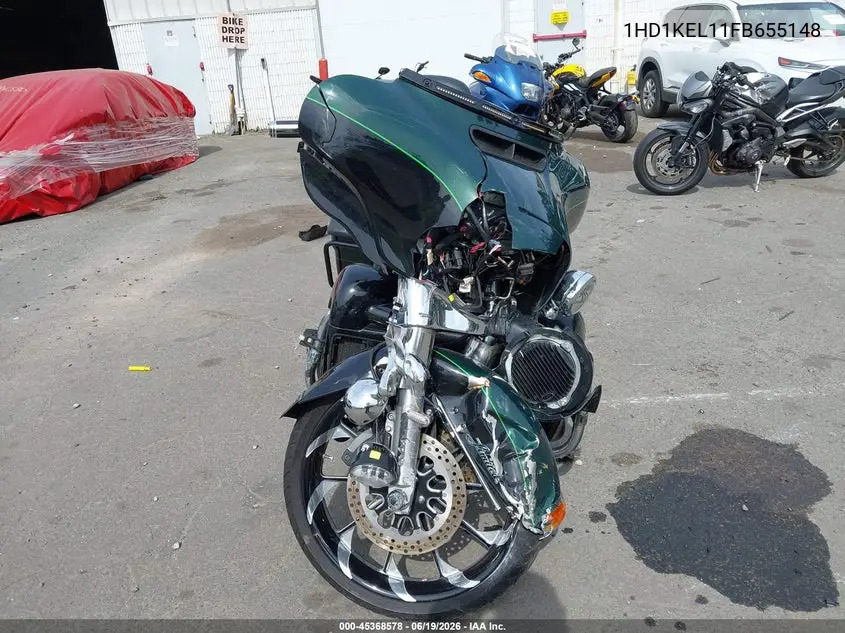 2015 Harley-Davidson Flhtk Ultra Limited VIN: 1HD1KEL11FB655148 Lot: 45368578