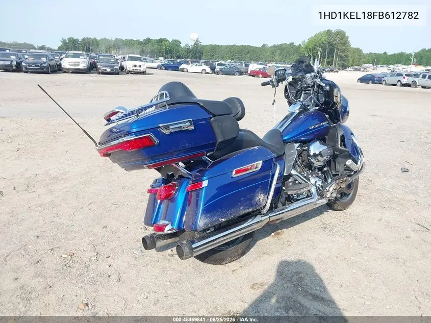 2015 Harley-Davidson Flhtk Ultra Limited VIN: 1HD1KEL18FB612782 Lot: 45469841