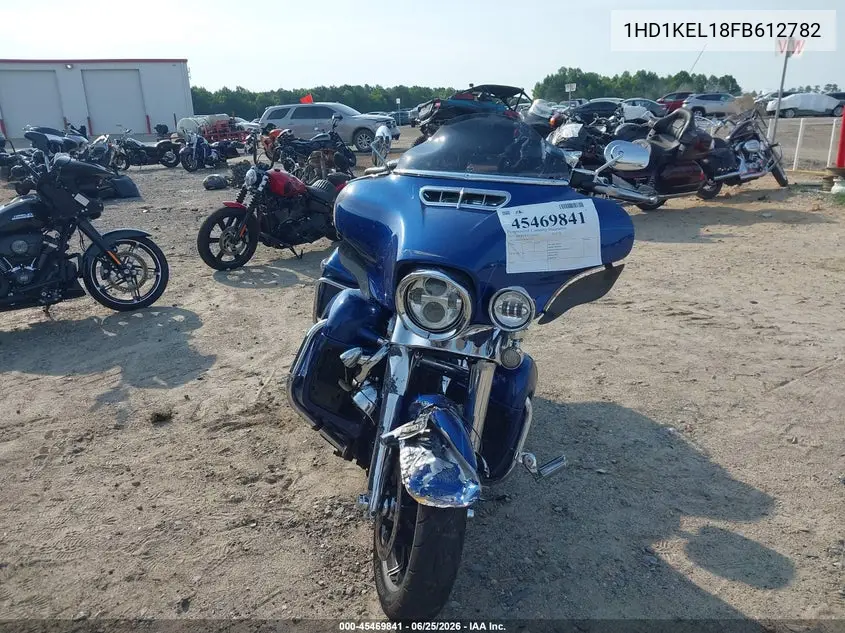 2015 Harley-Davidson Flhtk Ultra Limited VIN: 1HD1KEL18FB612782 Lot: 45469841
