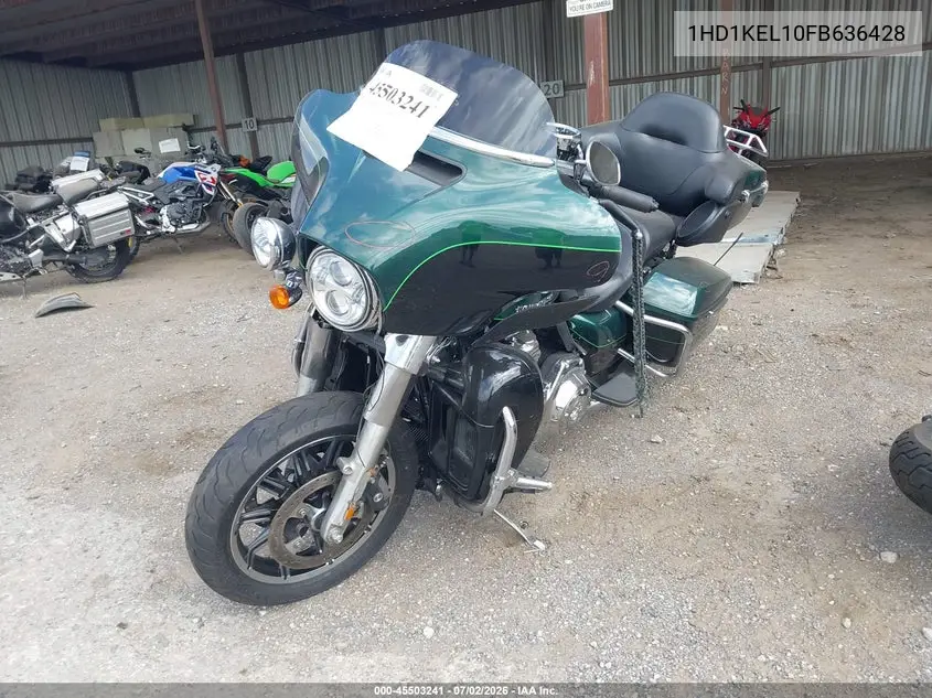 2015 Harley-Davidson Flhtk Ultra Limited VIN: 1HD1KEL10FB636428 Lot: 45503241