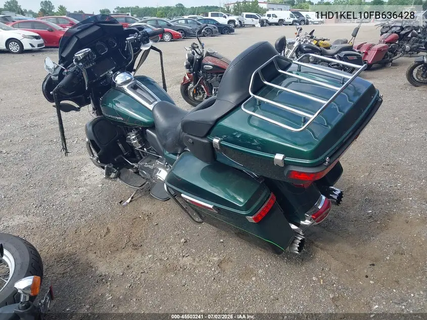 2015 Harley-Davidson Flhtk Ultra Limited VIN: 1HD1KEL10FB636428 Lot: 45503241