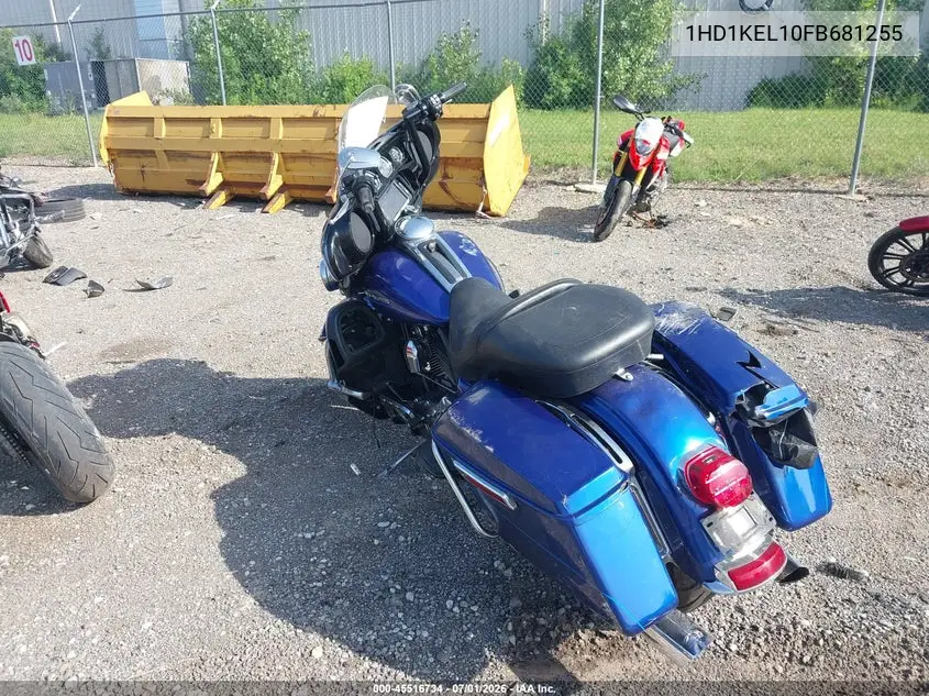 2015 Harley-Davidson Flhtk Ultra Limited VIN: 1HD1KEL10FB681255 Lot: 45516734