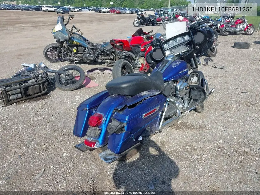 2015 Harley-Davidson Flhtk Ultra Limited VIN: 1HD1KEL10FB681255 Lot: 45516734