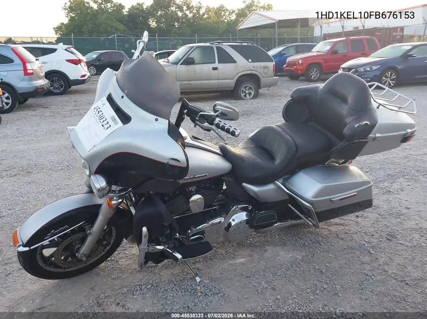 2015 Harley-Davidson Flhtk Ultra Limited VIN: 1HD1KEL10FB676153 Lot: 45530323