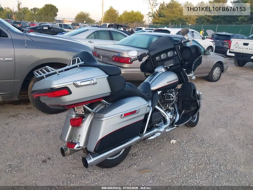 2015 Harley-Davidson Flhtk Ultra Limited VIN: 1HD1KEL10FB676153 Lot: 45530323