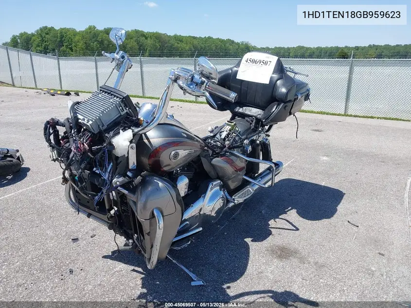 2016 Harley-Davidson Flhtkse Cvo Limited VIN: 1HD1TEN18GB959623 Lot: 45069507