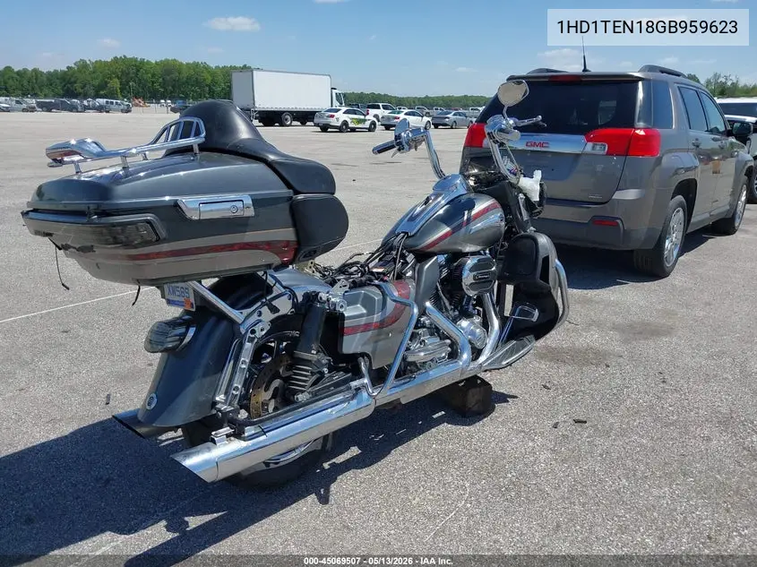 2016 Harley-Davidson Flhtkse Cvo Limited VIN: 1HD1TEN18GB959623 Lot: 45069507