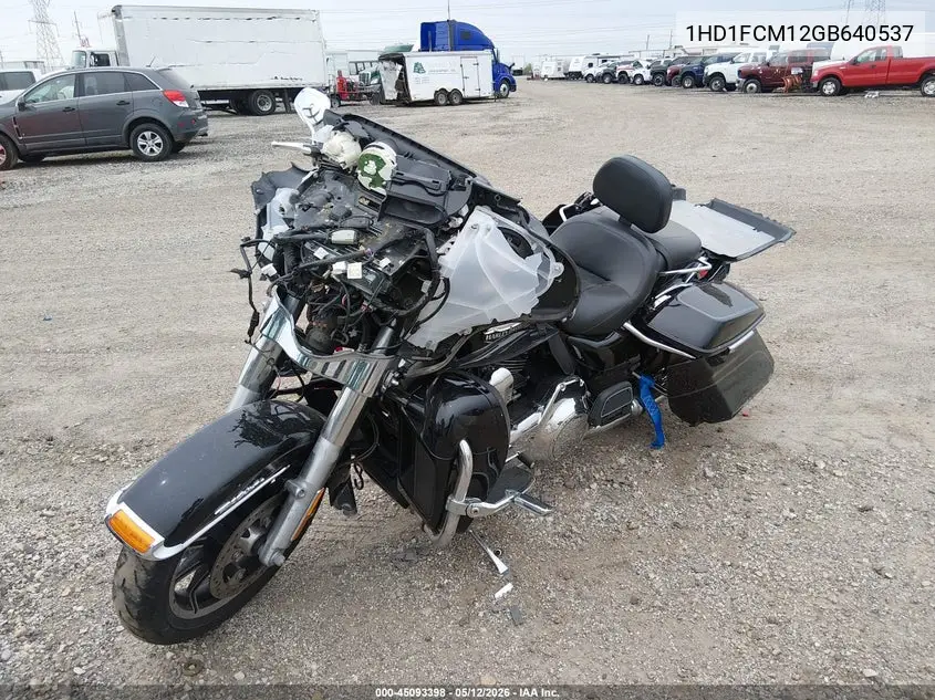 2016 Harley-Davidson Flhtcu Ultra Classic Electra Gld VIN: 1HD1FCM12GB640537 Lot: 45093398