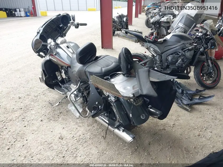 2016 Harley-Davidson Flhtkse Cvo Limited VIN: 1HD1TEN35GB951416 Lot: 45306130