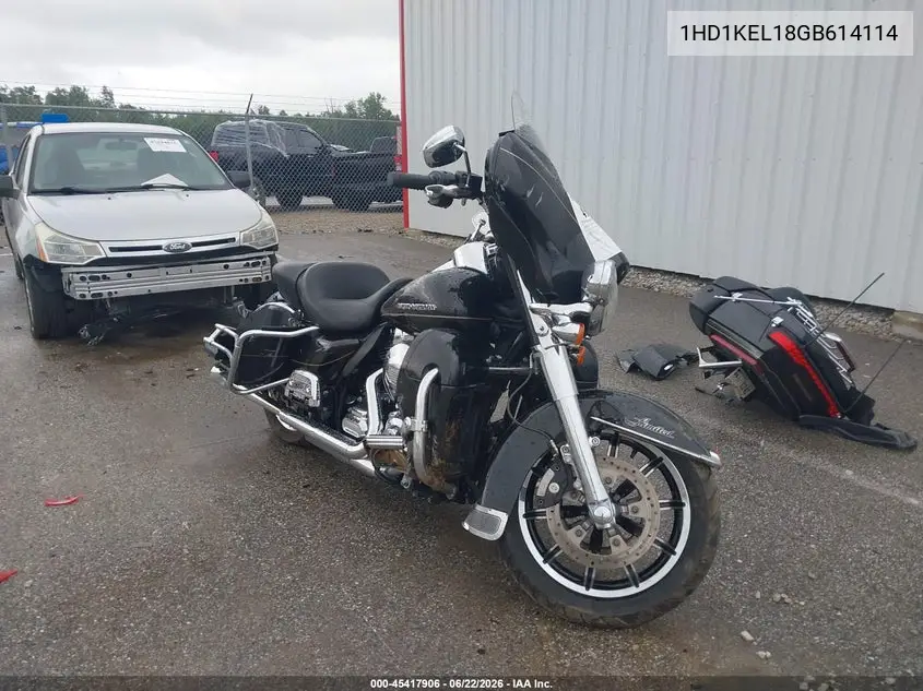 2016 Harley-Davidson Flhtk Ultra Limited VIN: 1HD1KEL18GB614114 Lot: 45417906