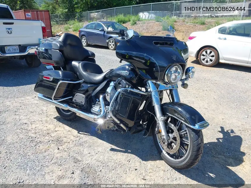 2016 Harley-Davidson Flhtcu Ultra Classic Electra Gld VIN: 1HD1FCM30GB626444 Lot: 45441751