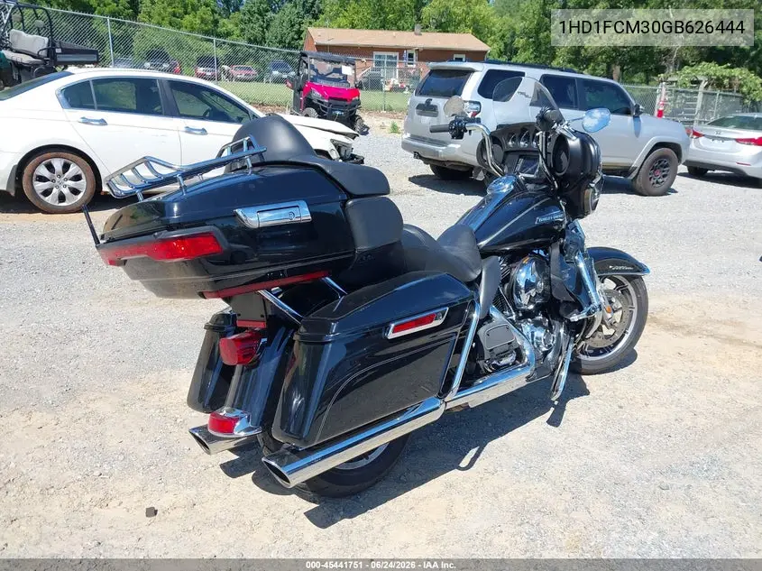 2016 Harley-Davidson Flhtcu Ultra Classic Electra Gld VIN: 1HD1FCM30GB626444 Lot: 45441751