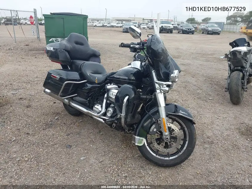 2017 Harley-Davidson Flhtk Ultra Limited VIN: 1HD1KED10HB677529 Lot: 44999695