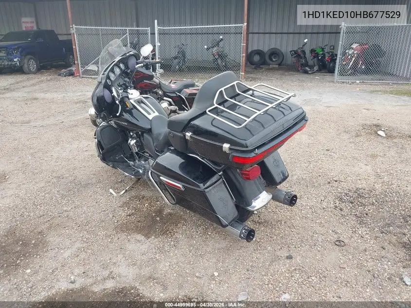 2017 Harley-Davidson Flhtk Ultra Limited VIN: 1HD1KED10HB677529 Lot: 44999695