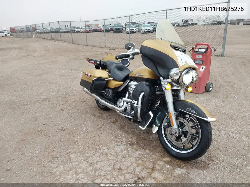 2017 Harley-Davidson Flhtk Ultra Limited VIN: 1HD1KED11HB625276 Lot: 45180438