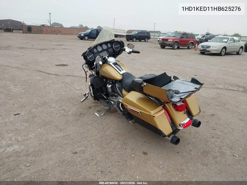 2017 Harley-Davidson Flhtk Ultra Limited VIN: 1HD1KED11HB625276 Lot: 45180438