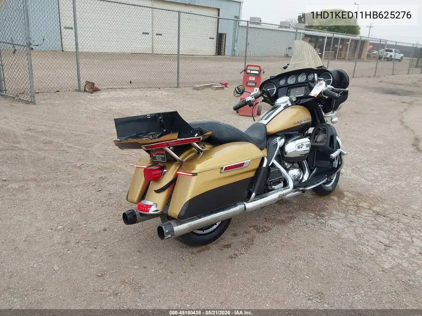 2017 Harley-Davidson Flhtk Ultra Limited VIN: 1HD1KED11HB625276 Lot: 45180438