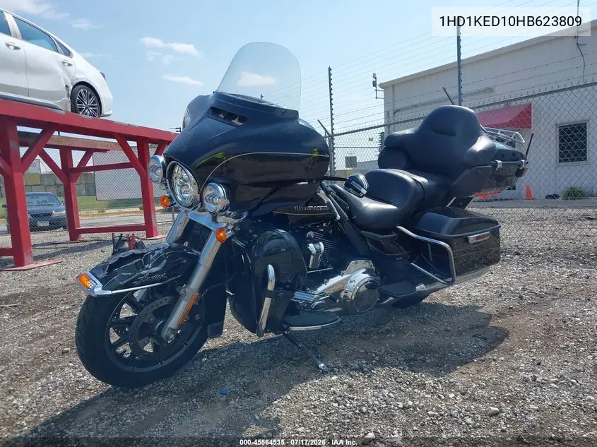 2017 Harley-Davidson Flhtk Ultra Limited VIN: 1HD1KED10HB623809 Lot: 45564535
