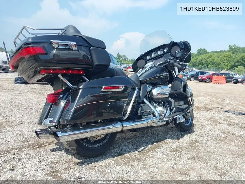 2017 Harley-Davidson Flhtk Ultra Limited VIN: 1HD1KED10HB623809 Lot: 45564535