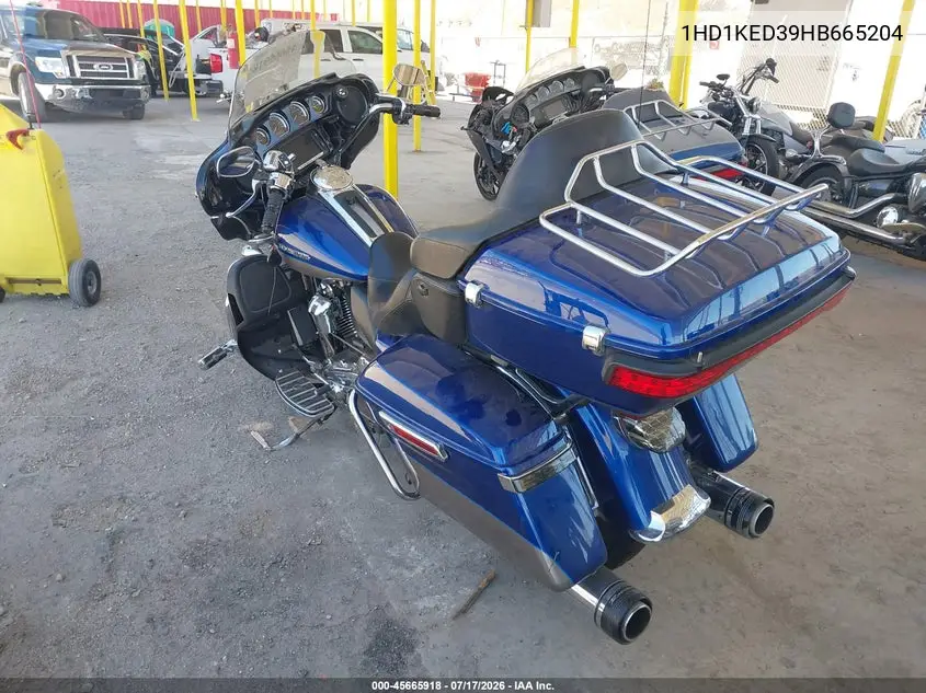 2017 Harley-Davidson Flhtk Ultra Limited VIN: 1HD1KED39HB665204 Lot: 45665918