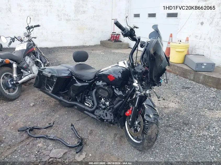 2019 Harley-Davidson Flht VIN: 1HD1FVC20KB662065 Lot: 45113805