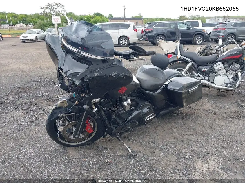 2019 Harley-Davidson Flht VIN: 1HD1FVC20KB662065 Lot: 45113805