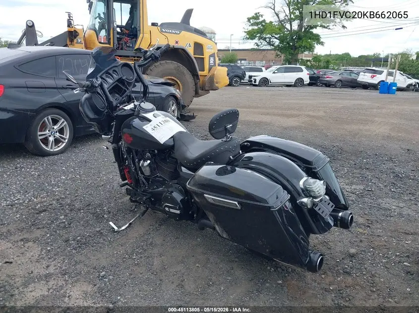 2019 Harley-Davidson Flht VIN: 1HD1FVC20KB662065 Lot: 45113805