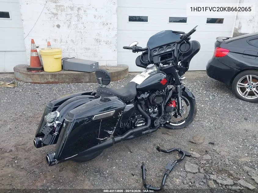 2019 Harley-Davidson Flht VIN: 1HD1FVC20KB662065 Lot: 45113805