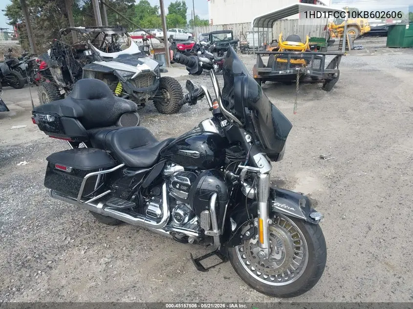 2019 Harley-Davidson Flhtcu VIN: 1HD1FCC10KB602606 Lot: 45157506