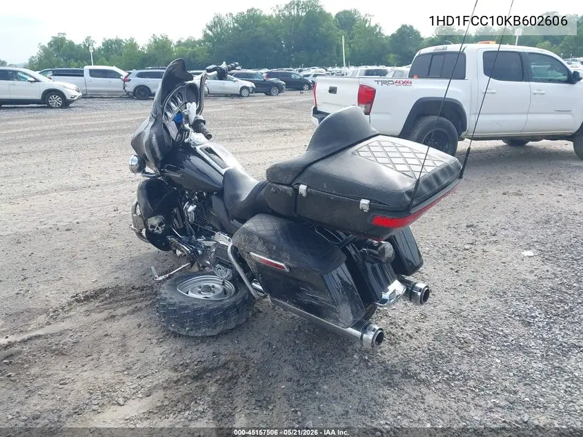 2019 Harley-Davidson Flhtcu VIN: 1HD1FCC10KB602606 Lot: 45157506