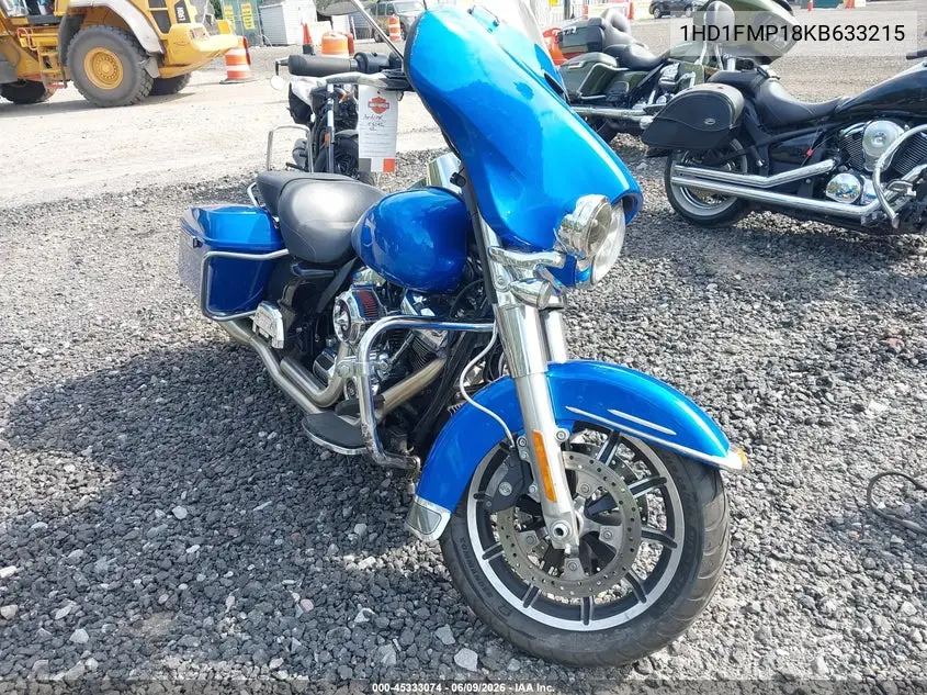 2019 Harley-Davidson Flhtp VIN: 1HD1FMP18KB633215 Lot: 45333074
