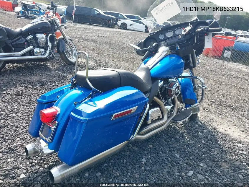 2019 Harley-Davidson Flhtp VIN: 1HD1FMP18KB633215 Lot: 45333074