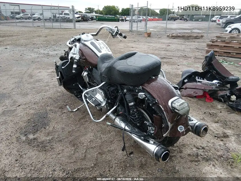 2019 Harley-Davidson Flhtkse VIN: 1HD1TEH11KB959239 Lot: 45365151