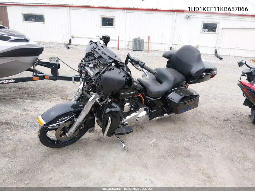 2019 Harley-Davidson Flhtk VIN: 1HD1KEF11KB657066 Lot: 45452439