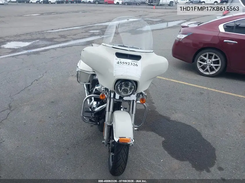 2019 Harley-Davidson Flhtp VIN: 1HD1FMP17KB615563 Lot: 45592326