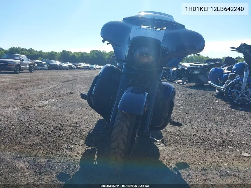 2020 Harley-Davidson Flhtk VIN: 1HD1KEF12LB642240 Lot: 45405511