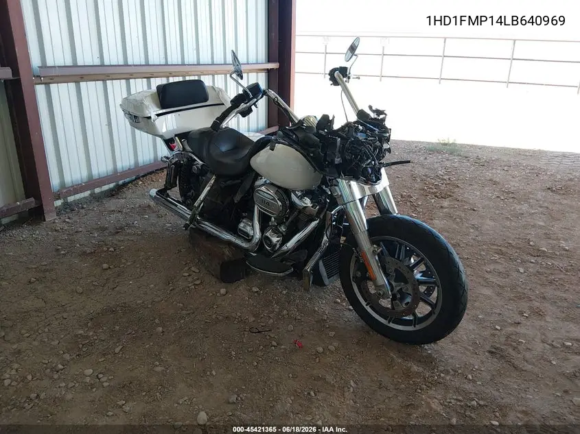 2020 Harley-Davidson Flhtp VIN: 1HD1FMP14LB640969 Lot: 45421365
