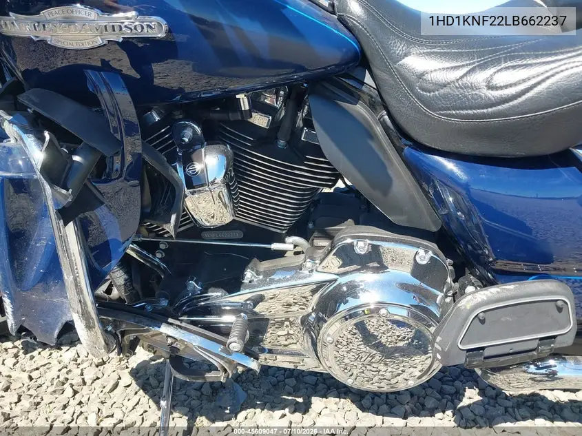 2020 Harley-Davidson Flhtk VIN: 1HD1KNF22LB662237 Lot: 45609047
