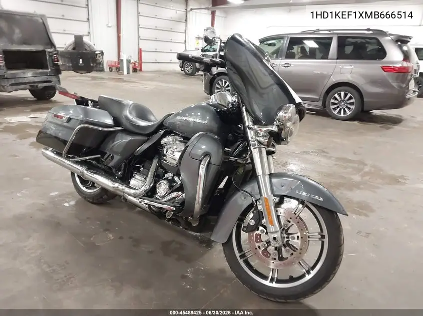 2021 Harley-Davidson Flhtk VIN: 1HD1KEF1XMB666514 Lot: 45489425