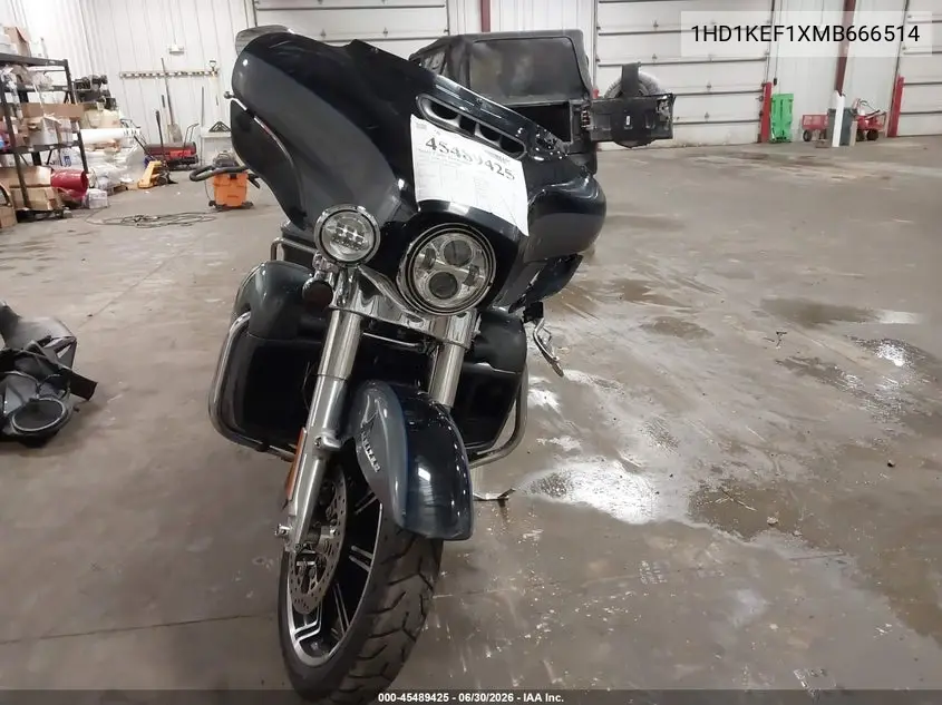 2021 Harley-Davidson Flhtk VIN: 1HD1KEF1XMB666514 Lot: 45489425