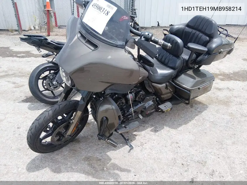 2021 Harley-Davidson Flhtkse VIN: 1HD1TEH19MB958214 Lot: 45500318