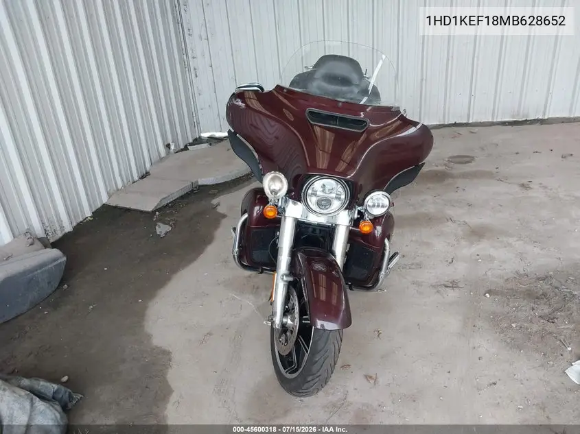 2021 Harley-Davidson Flhtk VIN: 1HD1KEF18MB628652 Lot: 45600318